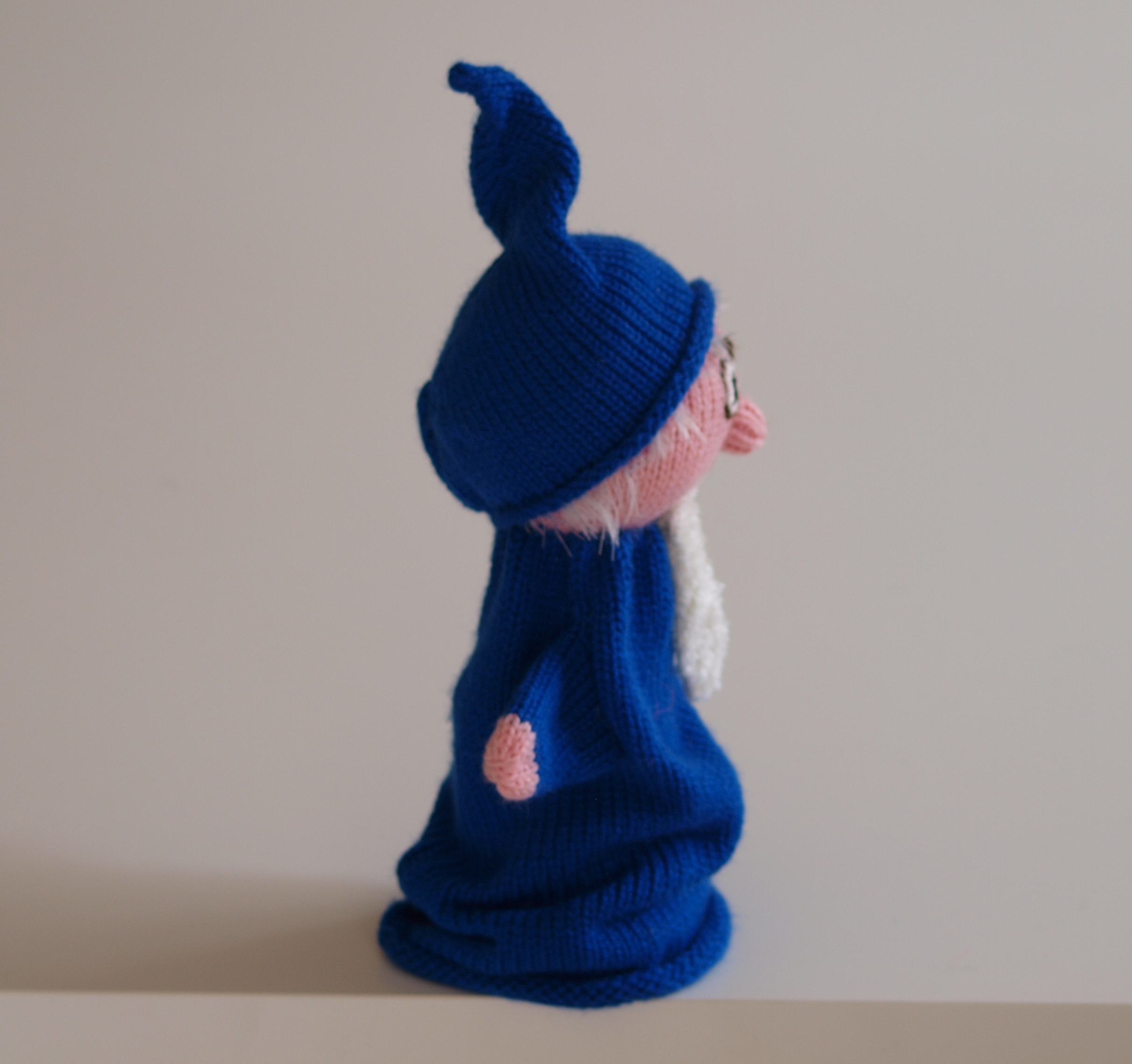 Handspielfigur Sandmann von rechts