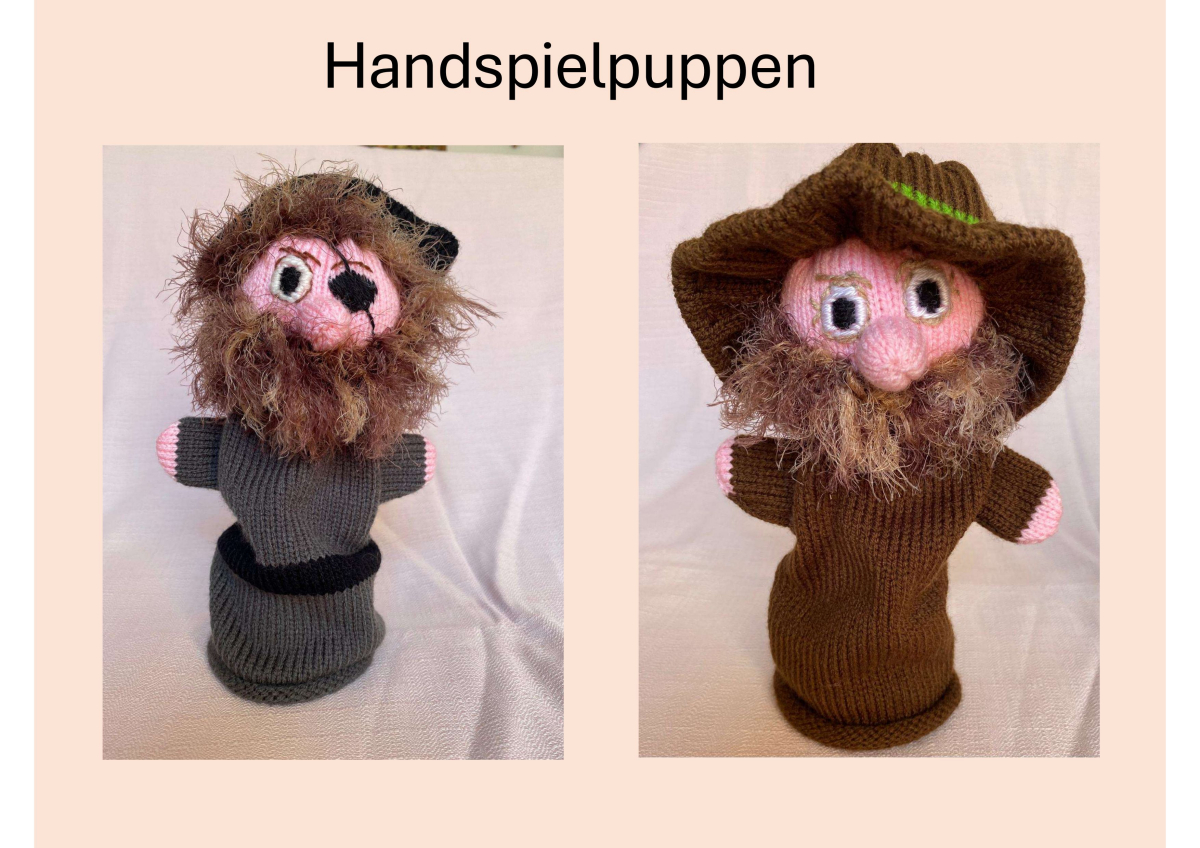 Handspielfiguren Räuber