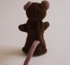Handspielfigur Affe von hinten