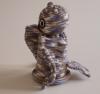 Handspielfigur Eule von links