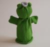 Handspielfigur Froschkönig von hinten