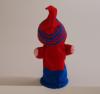 Handspielfigur Kasperl von hinten