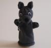 Handspielfigur Wolf von vorne